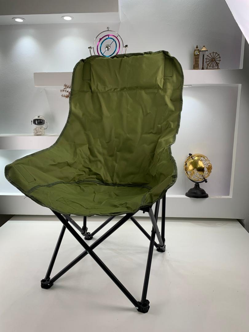 Chaise de Camping Pliante Portable à Haut Dossier – كرسي إسترخاء قابل للطي